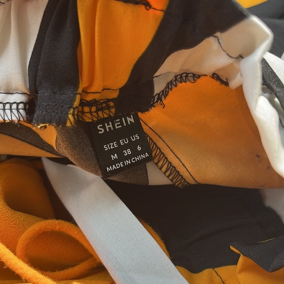 SHEIN yellow top and shorts - Picture 4 of 4